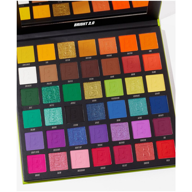 Beauty Bay Палетка теней Bright 2.0 42 colour  - изображение 2