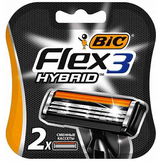 Сменные кассеты Bic 3 Flex Hybrid, 8 шт. 