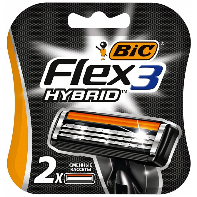 Сменные кассеты Bic 3 Flex Hybrid, 8 шт.  - изображение 1