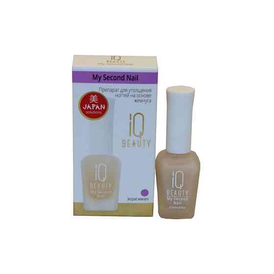 IQ BEAUTY Препарат для утолщения ногтей My Second Nail, 12.5 мл 