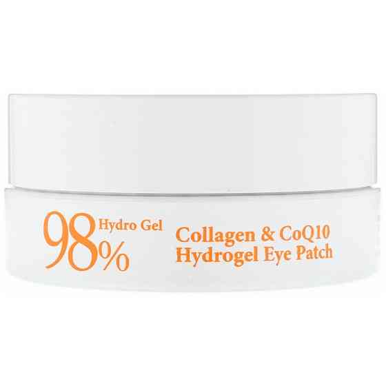 Petitfee Гидрогелевые патчи для век с морским коллагеном и коэнзимом Q10 Collagen & CoQ10 Hydrogel E 