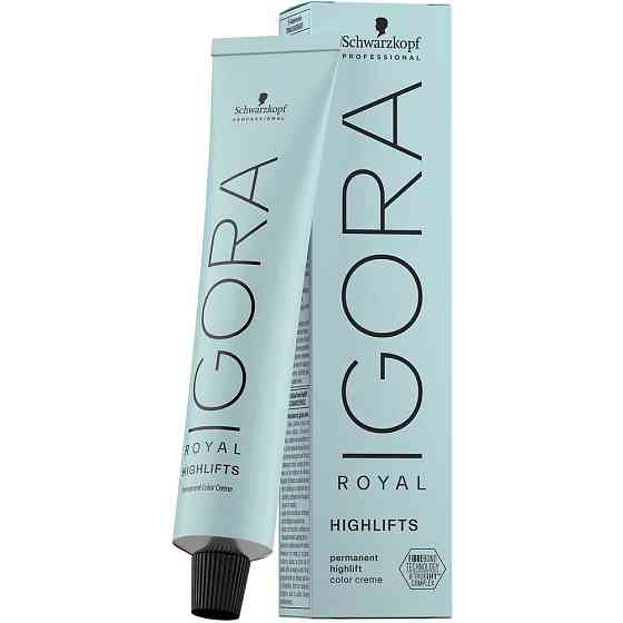 Schwarzkopf Professional Royal крем-краска Highlifts, 10-21 экстрасветлый блондин пепельный сандре,  