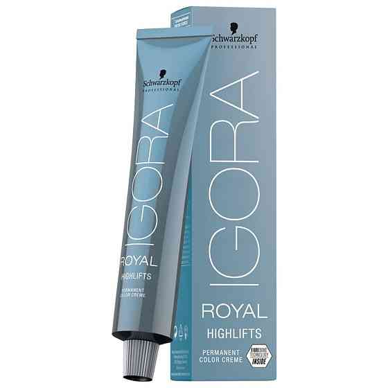 Schwarzkopf Professional Royal крем-краска Highlifts, 10-21 экстрасветлый блондин пепельный сандре,  