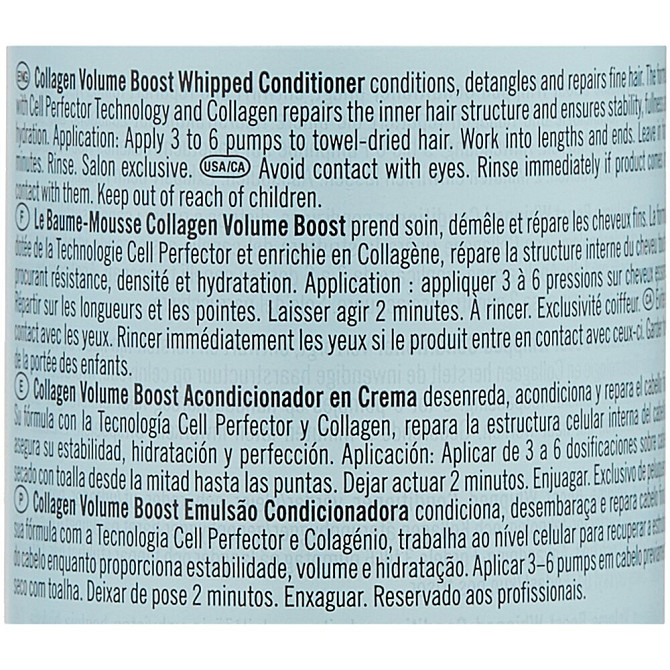 Schwarzkopf Professional мусс-кондиционер COLLAGEN VOLUME BOOST, 150 мл  - изображение 3