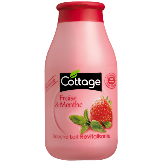 Гель для душа Cottage Strawberry & mint, 750 мл 