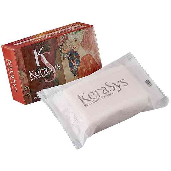 KeraSys Мыло кусковое Silk moisture, 100 г 