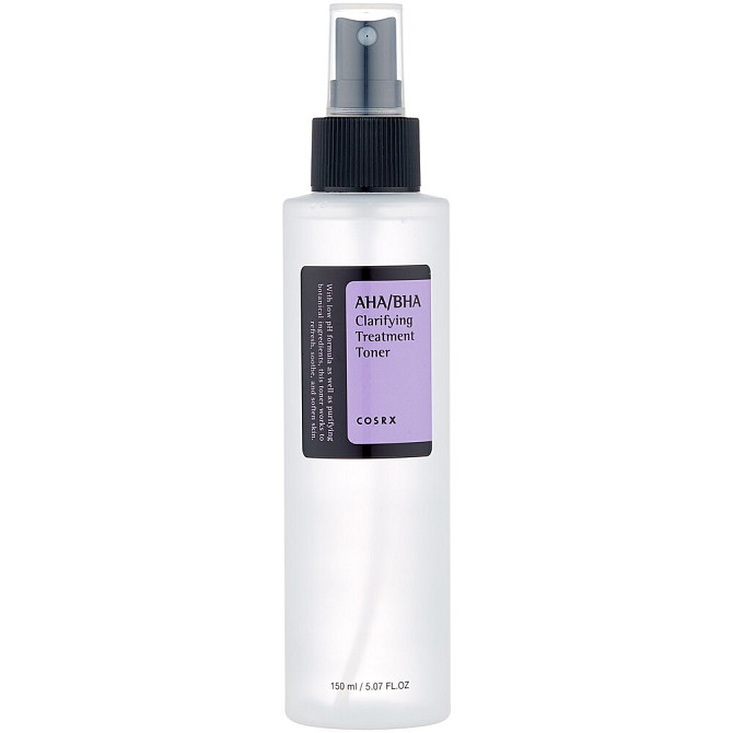 Мягкий очищающий тоник с кислотами для лица, AHA\BHA clarifing treatment toner  - изображение 1