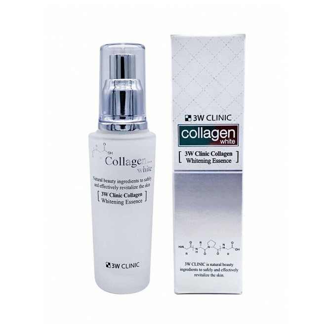 3W Clinic Collagen Whitening Essence Эссенция для лица, 50 мл  - изображение 3
