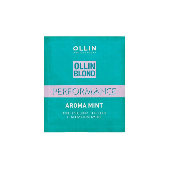 OLLIN Professional Осветляющий порошок с ароматом мяты Blond Perfomance Aroma Mint, 500 мл  - изображение 2