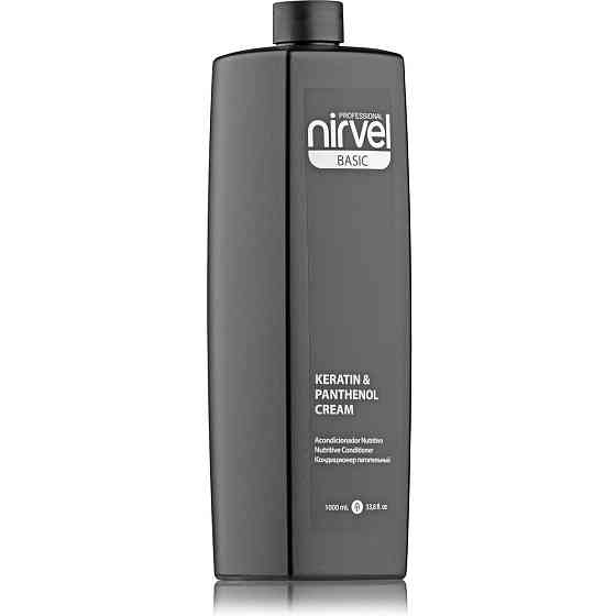 Nirvel Basic Кондиционер питательный Keratin & Panthenol Cream, 1000 мл 