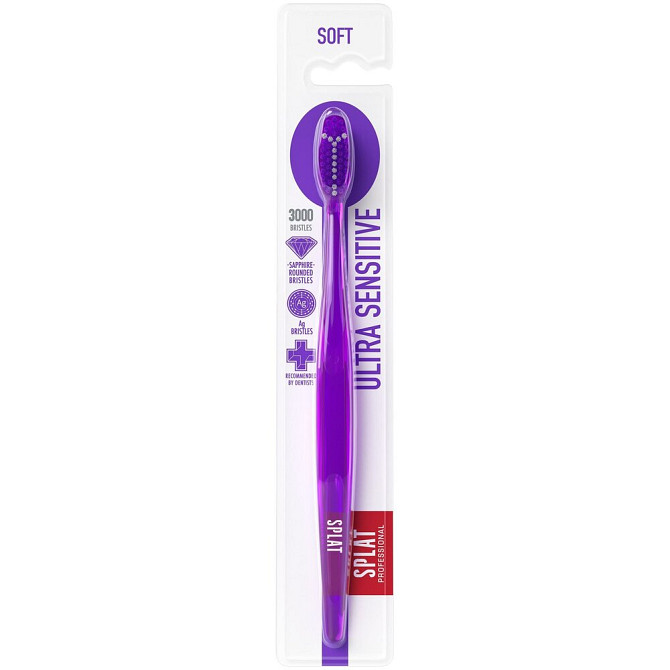 Зубная щетка SPLAT Ultra sensitive (мягкая), желтый  - изображение 3