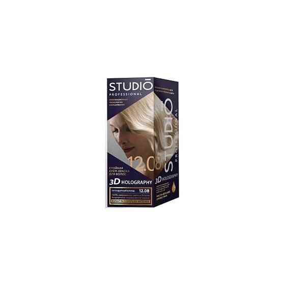 Essem Hair Studio Professional 3D Holography стойкая крем-краска для волос, 90.35 Кофе с молоком, 11 