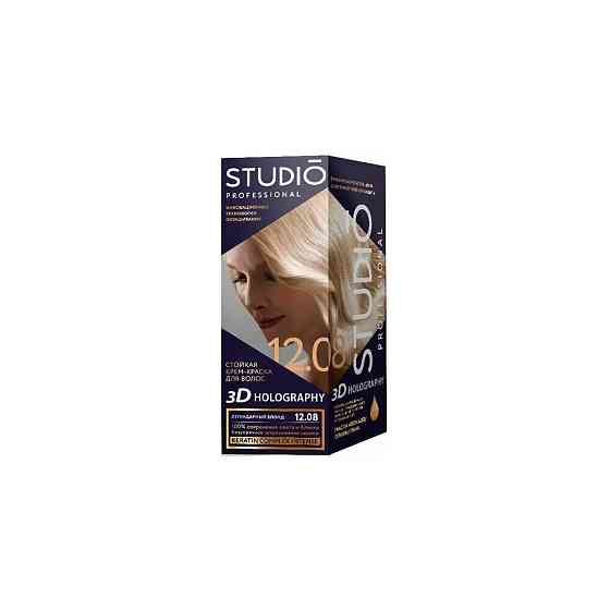 Essem Hair Studio Professional 3D Holography стойкая крем-краска для волос, 90.35 Кофе с молоком, 11 