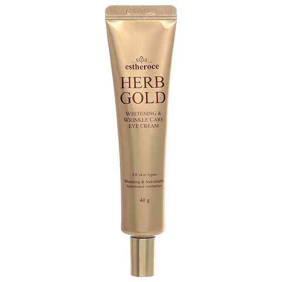 Estheroce Крем для век омолаживающий  Estheroce Herb Gold Whitening & Wrinkle Care Eye Cream 