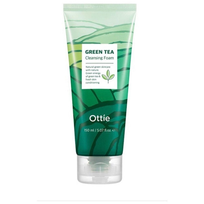 Ottie пенка для умывания Green Tea, 150 мл  - изображение 2