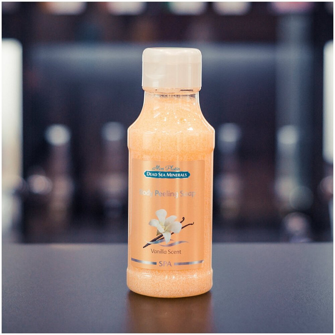 Mon Platin Мыло-пилинг для тела DSM Body peeling soap Vanilla Scent, 350 мл  - изображение 2