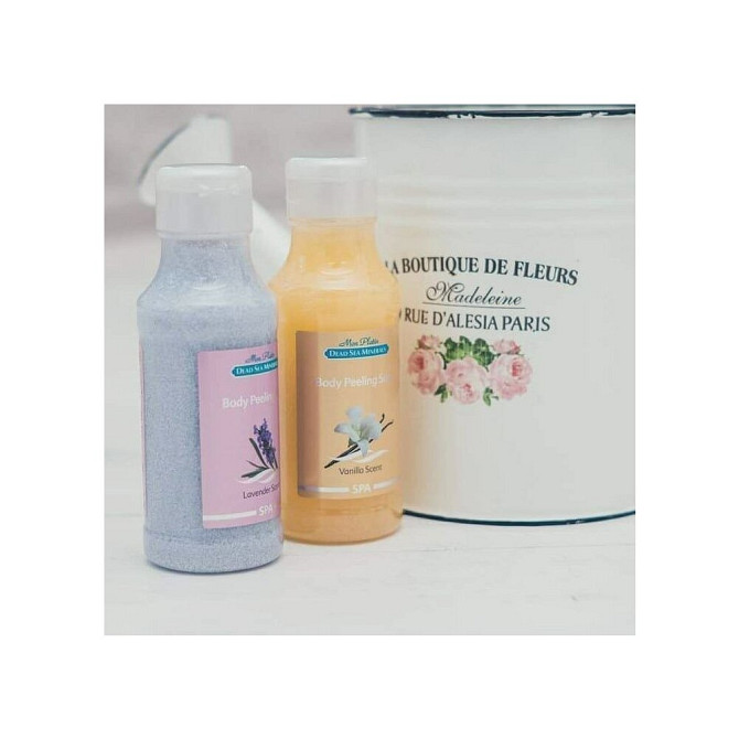 Mon Platin Мыло-пилинг для тела DSM Body peeling soap Vanilla Scent, 350 мл  - изображение 3