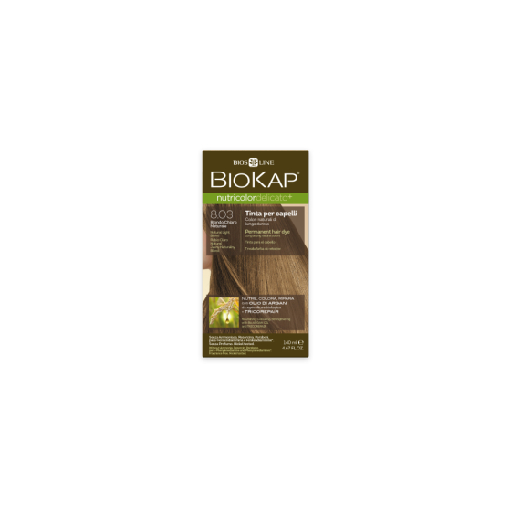 BioKap Nutricolor Delicato+ стойкая крем-краска для волос, 9.3 блондин светло-золотой 