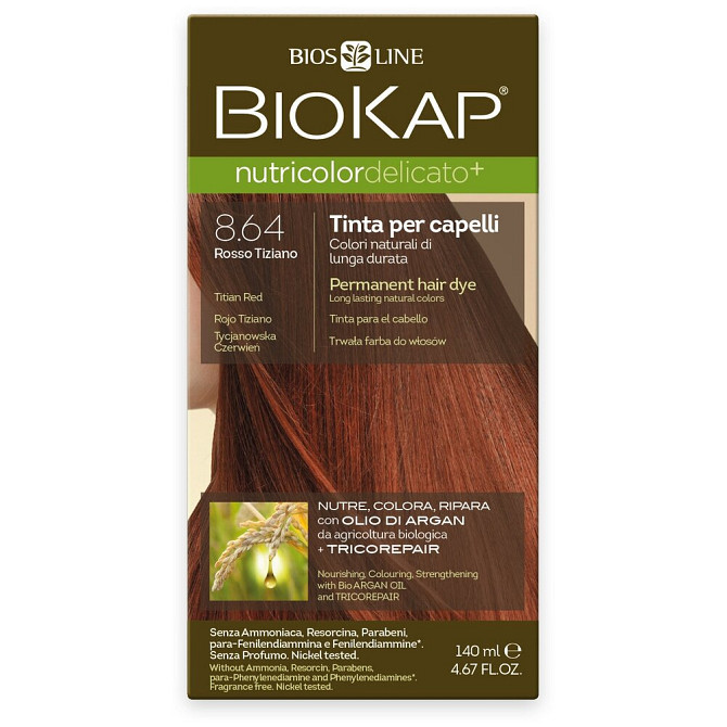 BioKap Nutricolor Delicato+ стойкая крем-краска для волос, 9.3 блондин светло-золотой  - изображение 1