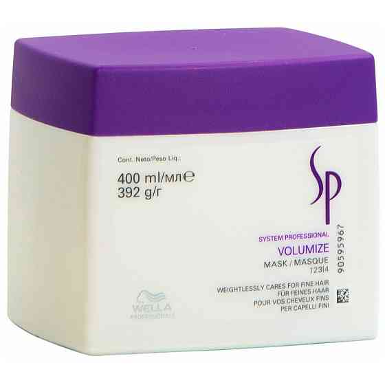 Wella Professionals SP Volumize Маска для придания объема волосам, 200 мл, банка 