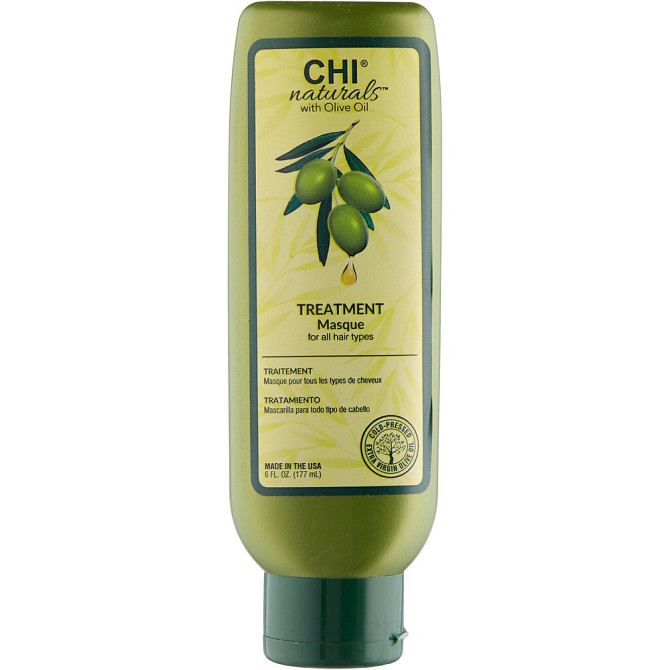 CHI Olive Organics Treatment Masque Маска для волос, 177 г, 177 мл, бутылка  - изображение 1