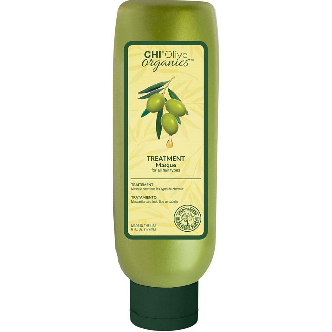 CHI Olive Organics Treatment Masque Маска для волос, 177 г, 177 мл, бутылка  - изображение 3