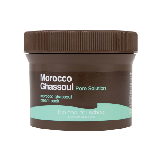 Too cool for School Маска-крем с микрогранулами вулканической глины Morocco Ghassoul Cream Pack, 100 