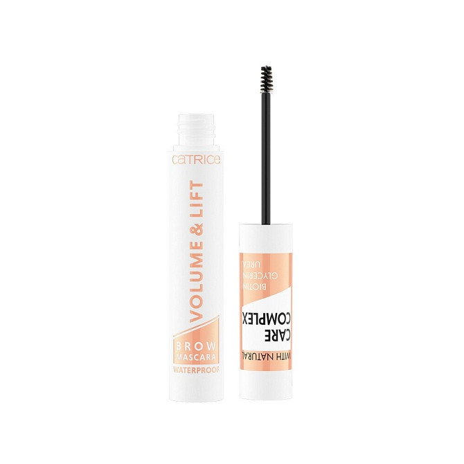 CATRICE Тушь для бровей Volume & Lift Brow Mascara Waterproof, 5 мл, 040 Dark Brown  - изображение 2