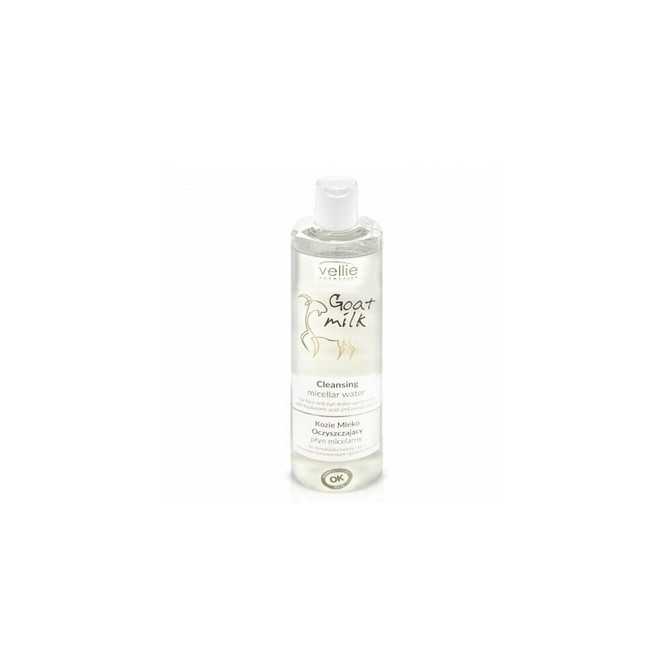 Vellie Cosmetics Goat Milk Мицеллярная вода с гиалуроновой кислотой 400мл  - изображение 1