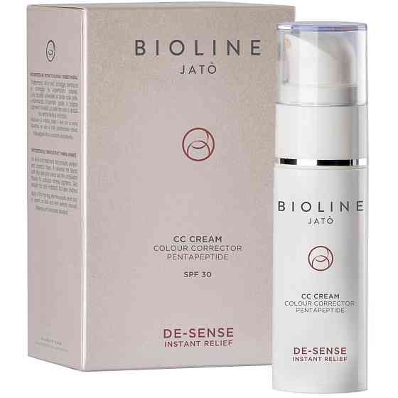 Bioline CC крем De-sence, SPF 30, 30 мл, оттенок: универсальный 