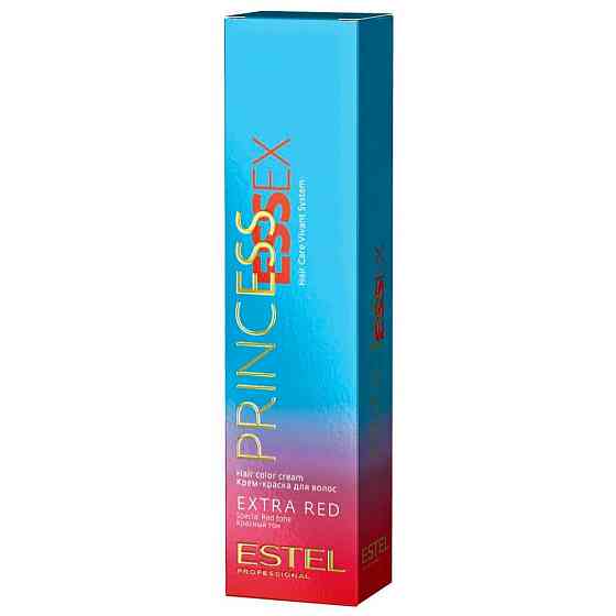 ESTEL Princess Essex Extra Red крем-краска для волос, 66/56 яркая самба, 60 мл 