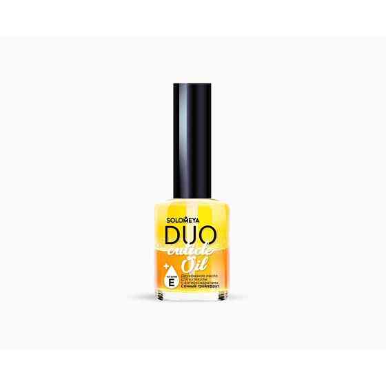 Solomeya масло Cuticle Oil Duo с антиоксидантами Сочный грейпфрут, 12 мл 