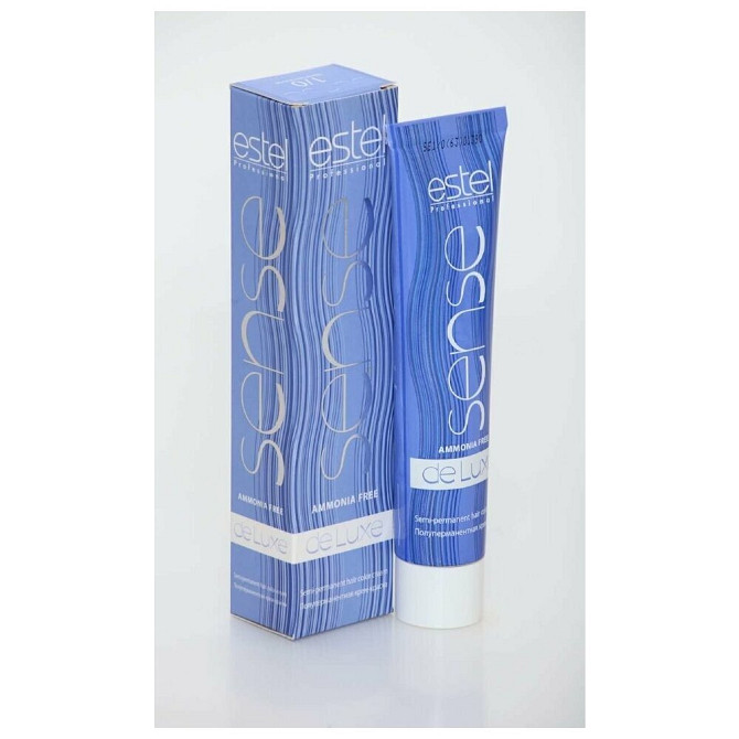 ESTEL Sense De Luxe полуперманентная крем-краска для волос, 6/0 темно-русый, 60 мл  - изображение 3