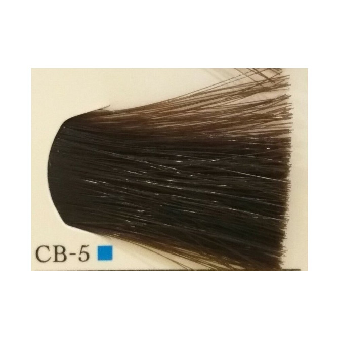 Lebel Cosmetics Materia CB перманентная низкоаммичная краска для волос, CB-5 (светлый шатен холодный  - изображение 3