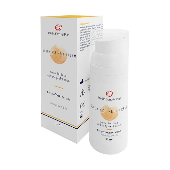 MedicControlPeel пилинговый крем Block Age Peel Cream, 35 мл  - изображение 1