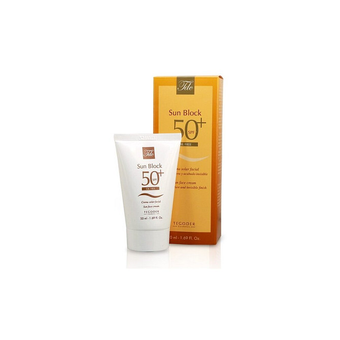 Tegoder Cosmetics крем Sun Block Oil Free для жирной кожи SPF 50, 50 мл  - изображение 1