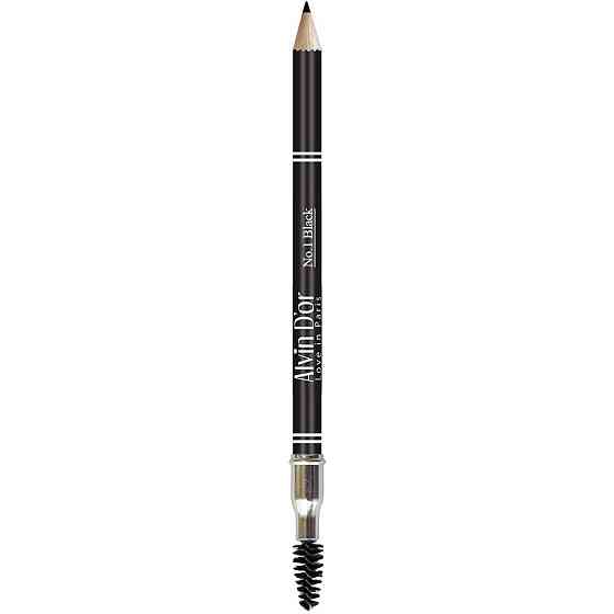 Alvin D'or Карандаш для бровей Professional Eyebrow, оттенок 1 black 