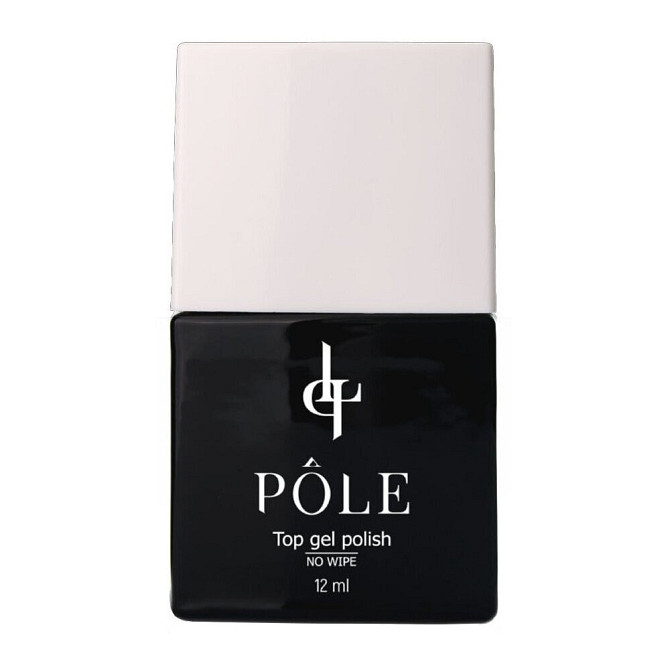 Pole Верхнее покрытие Top gel no wipe, прозрачный, 12 мл  - изображение 1