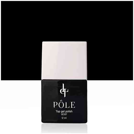 Pole Верхнее покрытие Top gel Velvet, прозрачный, 12 мл 