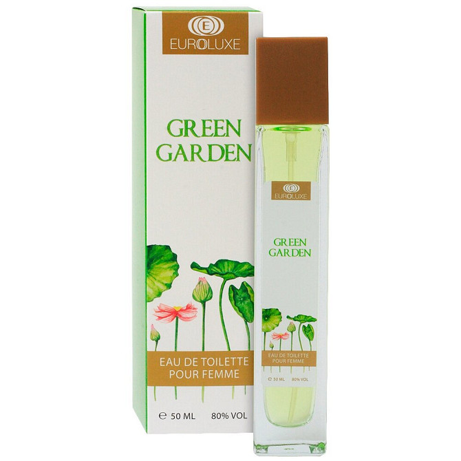 Euroluxe туалетная вода Green Garden, 50 мл  - изображение 1