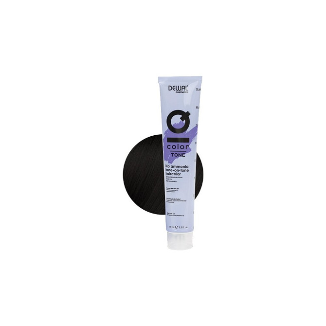 Dewal Cosmetics Краситель полуперманентный IQ COLOR TONE, 5 Light brunette, 90 мл  - изображение 1