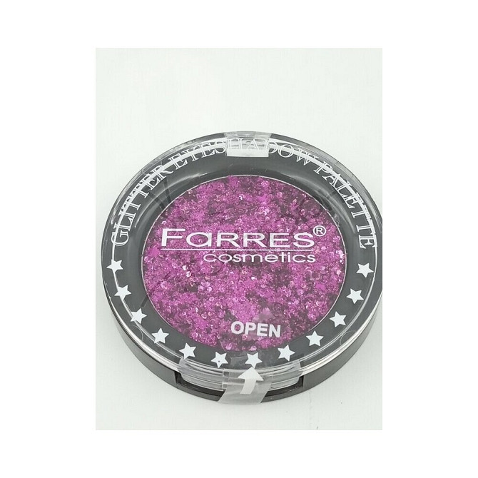 Farres Тени для век Glitter Eyeshadow Palette  - изображение 3