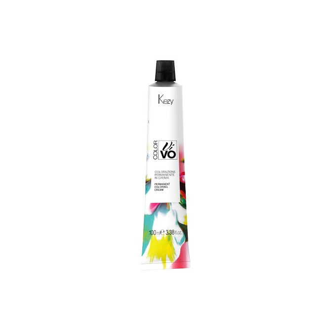 KEZY Color Vivo перманентная краска для волос, 5.01 Светлый брюнет натуральный пепельный, 100 мл  - изображение 1