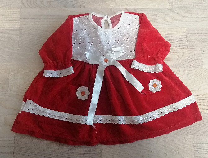 Платье для девочки. В ассортименте. 6 штук. Рост 68-80см, 6-12 мес Электросталь - изображение 2