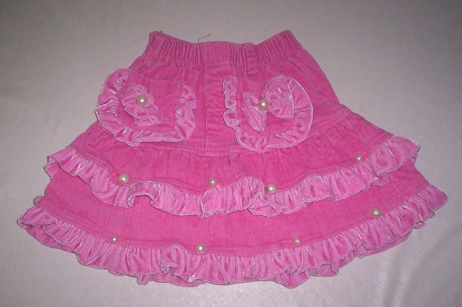 Юбка 2шт. и платья 2шт. Рост 122-128 см ( 7-8 лет) Электросталь - изображение 1