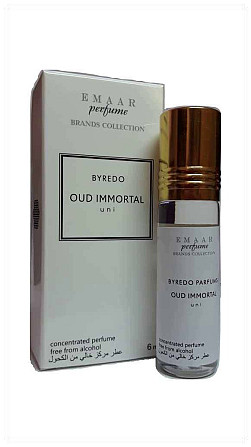 Масляные духи парфюмерия Оптом Oud Immortal uni Byredo Emaar 6 мл Майкоп - изображение 1