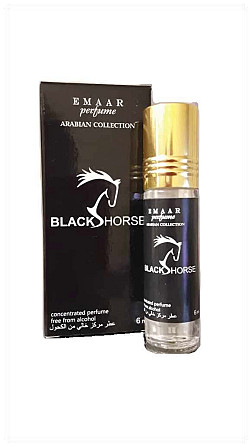 Масляные духи парфюмерия Оптом Arabian Black Horse Emaar 6 мл Майкоп - изображение 1