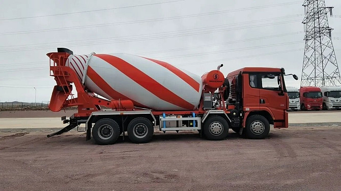 Автобетоносмеситель на шасси Shacman X5000, 8х4, объём бочки 12 м3, Euro V Челябинск - изображение 3