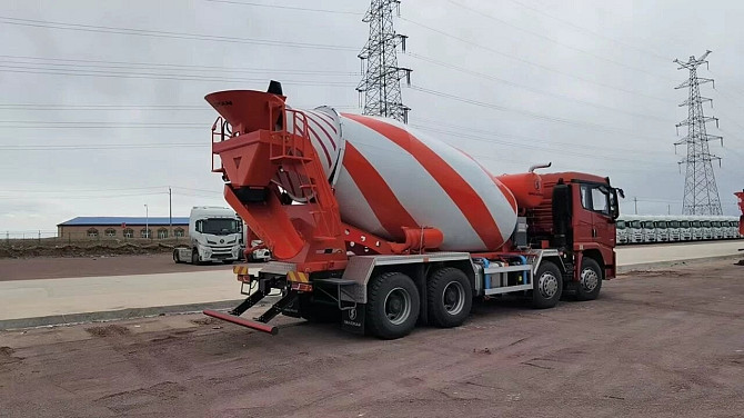 Автобетоносмеситель на шасси Shacman X5000, 8х4, объём бочки 12 м3, Euro V Челябинск - изображение 4