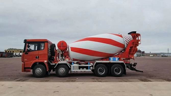 Автобетоносмеситель на шасси Shacman X5000, 8х4, объём бочки 12 м3, Euro V Челябинск - изображение 2